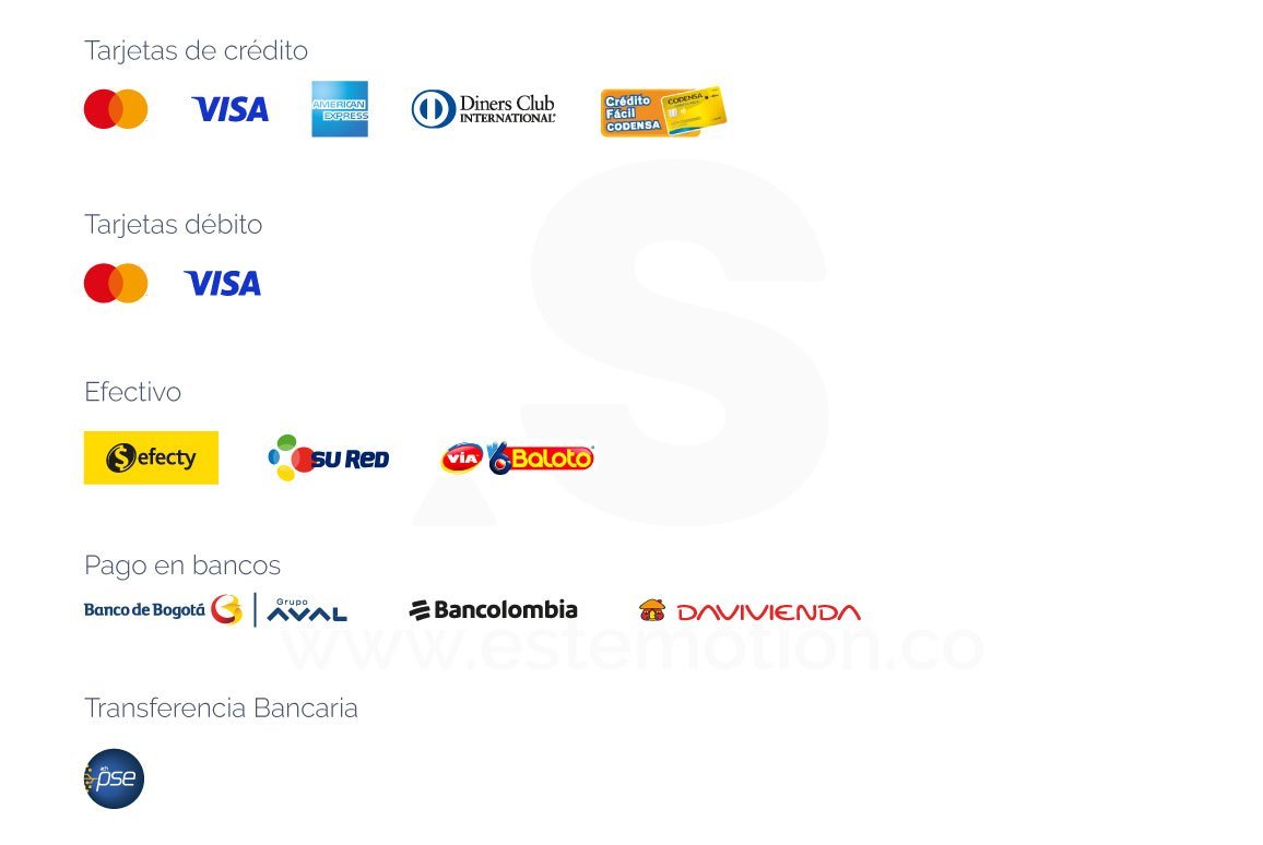 metodos de pago pasarela PayU